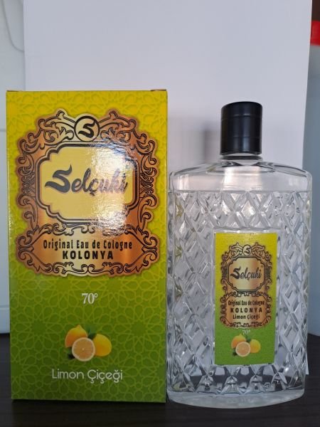 LİMON ÇİÇEĞİ 200 ML PARFÜMLÜ KRİSTAL ŞİŞELİ KOLONYA