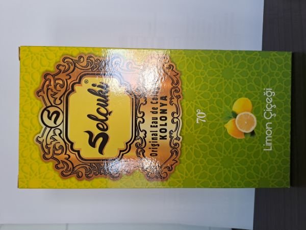 LİMON ÇİÇEĞİ 200 ML PARFÜMLÜ KRİSTAL ŞİŞELİ KOLONYA
