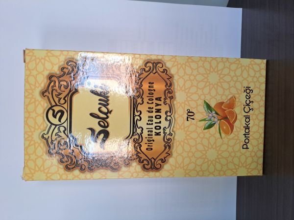 PORTAKAL ÇİÇEĞİ 200 ML PARFÜMLÜ KRİSTAL ŞİŞELİ KOLONYA