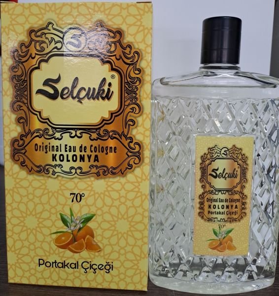 PORTAKAL ÇİÇEĞİ 200 ML PARFÜMLÜ KRİSTAL ŞİŞELİ KOLONYA